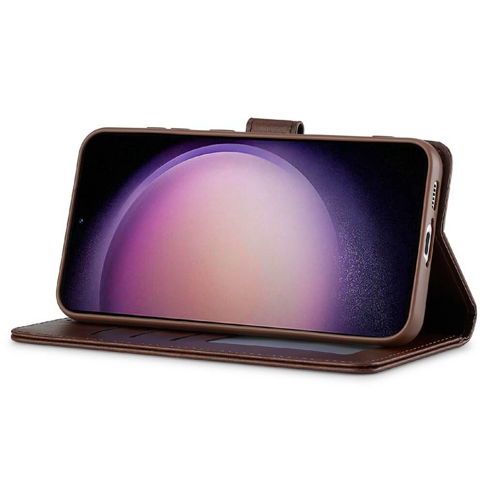 Galaxy S25+ Plus - LC.IMEEKE Custodia in pelle