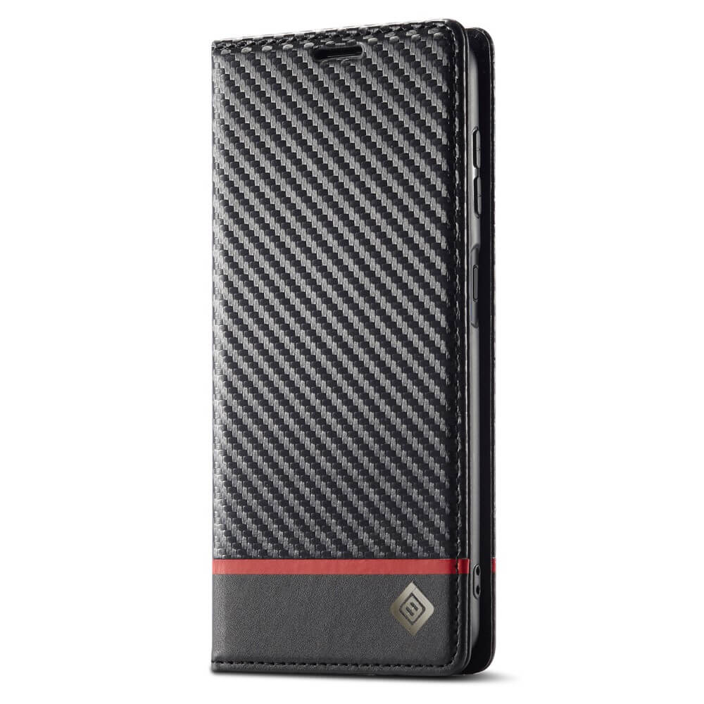 Galaxy S25 - LC.IMEEKE Custodia Carbon Fiber