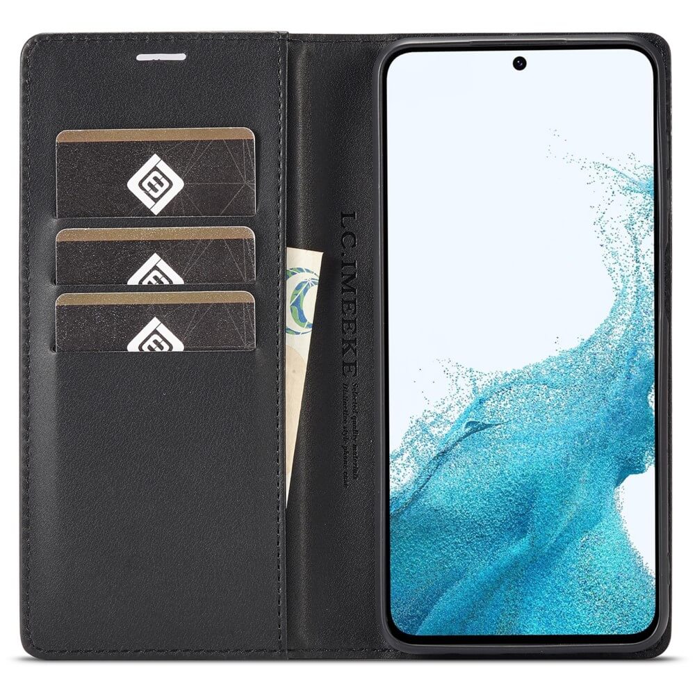 Galaxy S25 - LC.IMEEKE Custodia Carbon Fiber