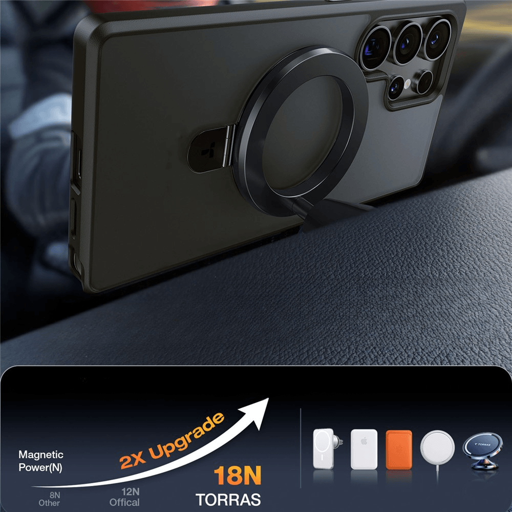 Galaxy S25 Ultra - TORRAS Ostand O1 Guardian Series