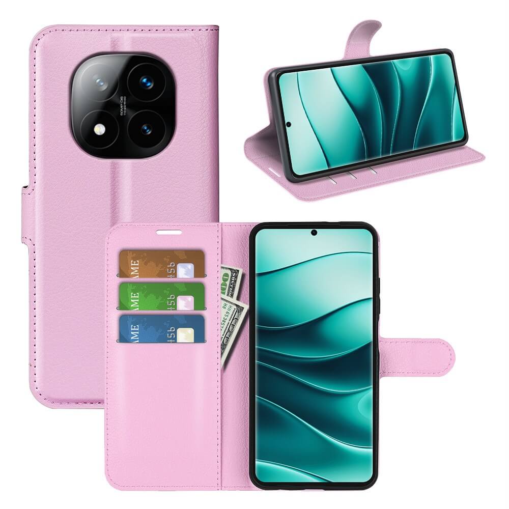 Xiaomi Redmi Note 14 Pro+ Plus - Leder Etui Hülle