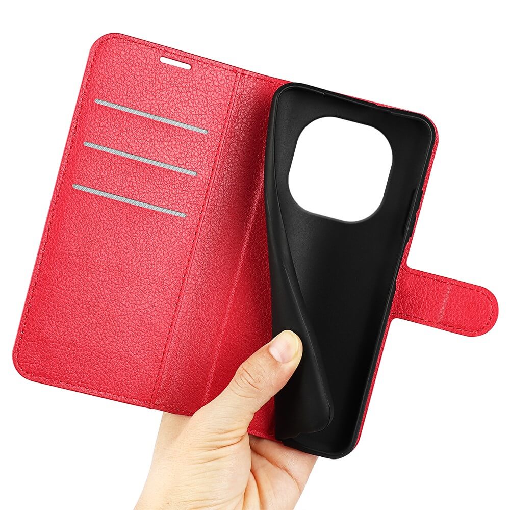 Xiaomi Redmi Note 14 Pro+ Plus - Leder Etui Hülle