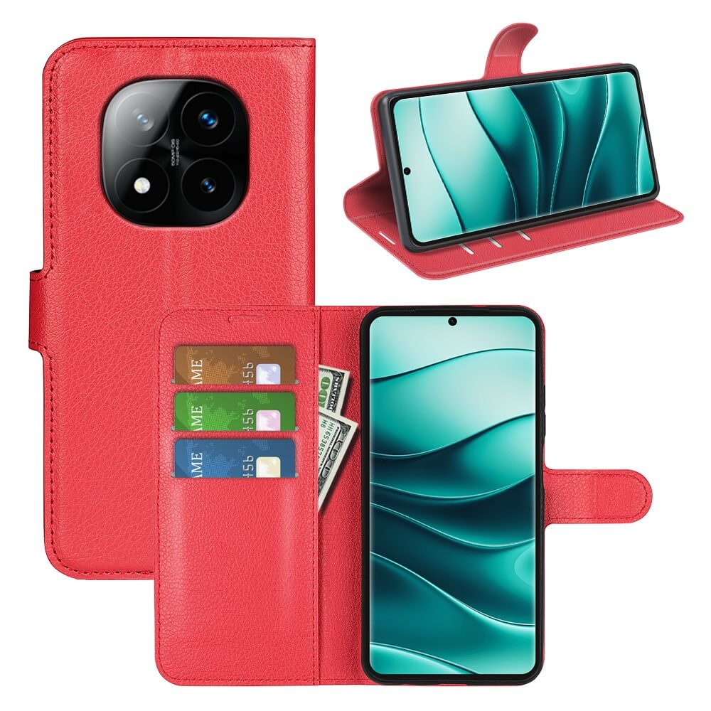 Xiaomi Redmi Note 14 Pro+ Plus - Leder Etui Hülle