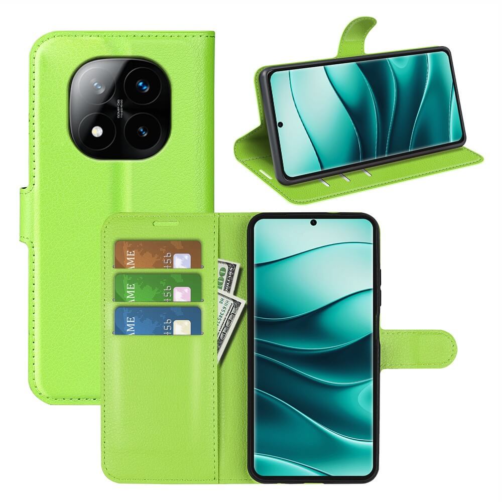 Xiaomi Redmi Note 14 Pro+ Plus - Leder Etui Hülle