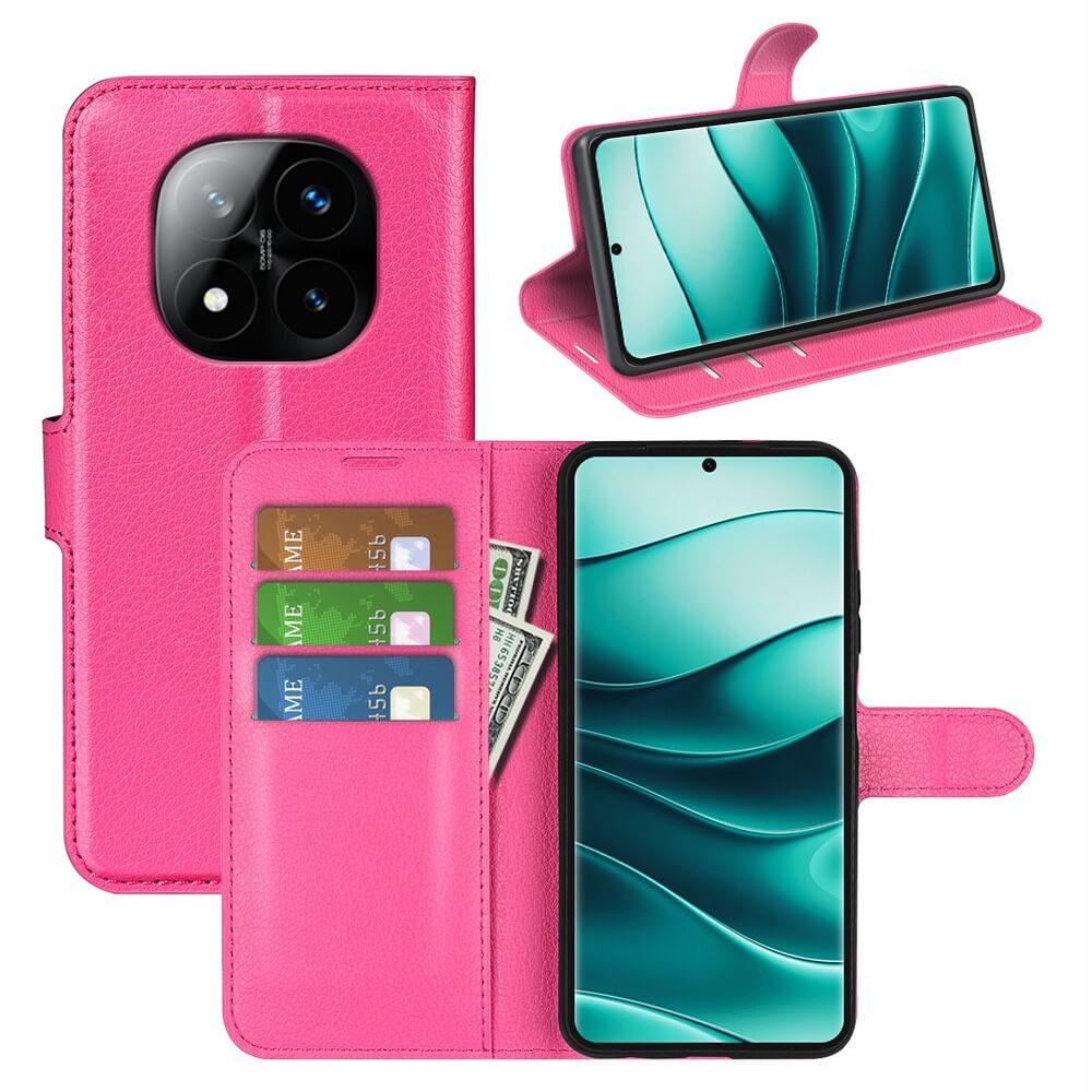 Xiaomi Redmi Note 14 Pro+ Plus - Leder Etui Hülle