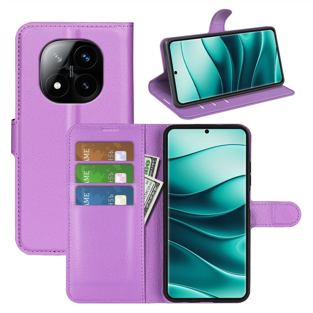 Xiaomi Redmi Note 14 Pro+ Plus - Leder Etui Hülle