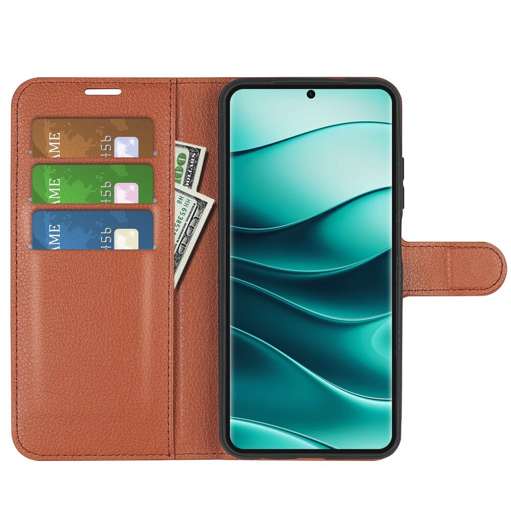 Xiaomi Redmi Note 14 Pro+ Plus - Leder Etui Hülle