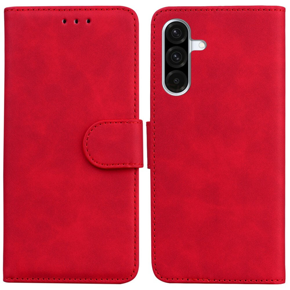 Galaxy A26 - Custodia solida in ecopelle