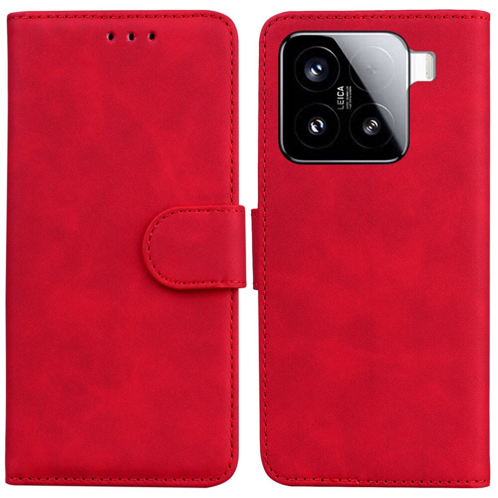Xiaomi 15 - Solid Leather Case Cover