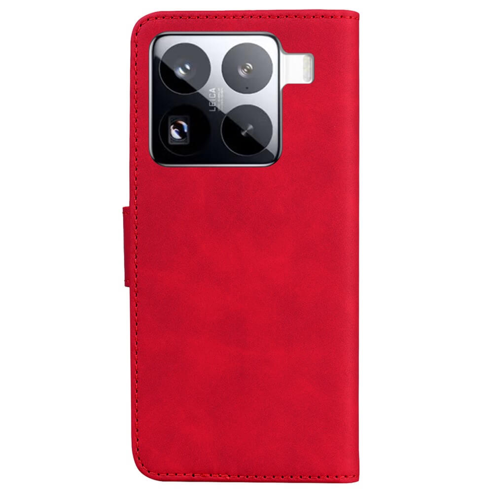 Xiaomi 15 Pro - Solide Leder Etui Hülle