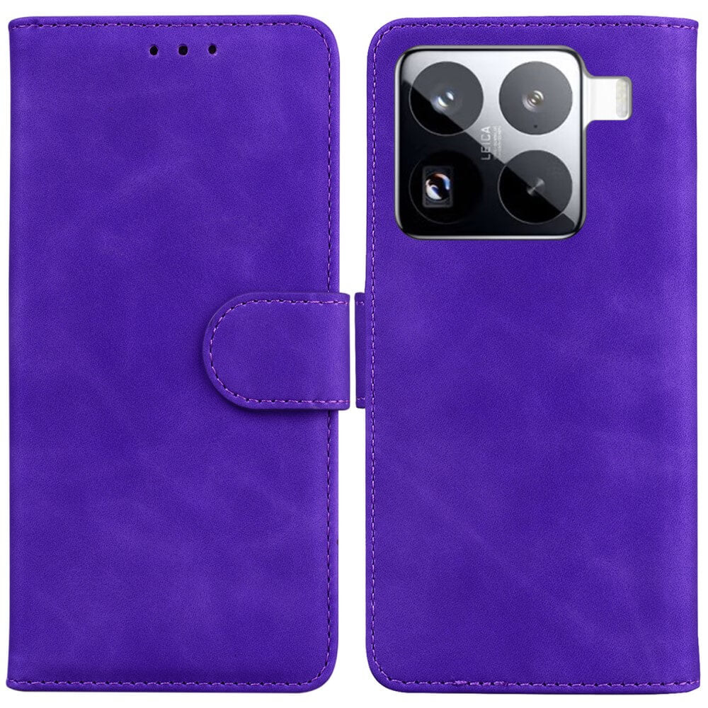 Xiaomi 15 Pro - Solide Leder Etui Hülle
