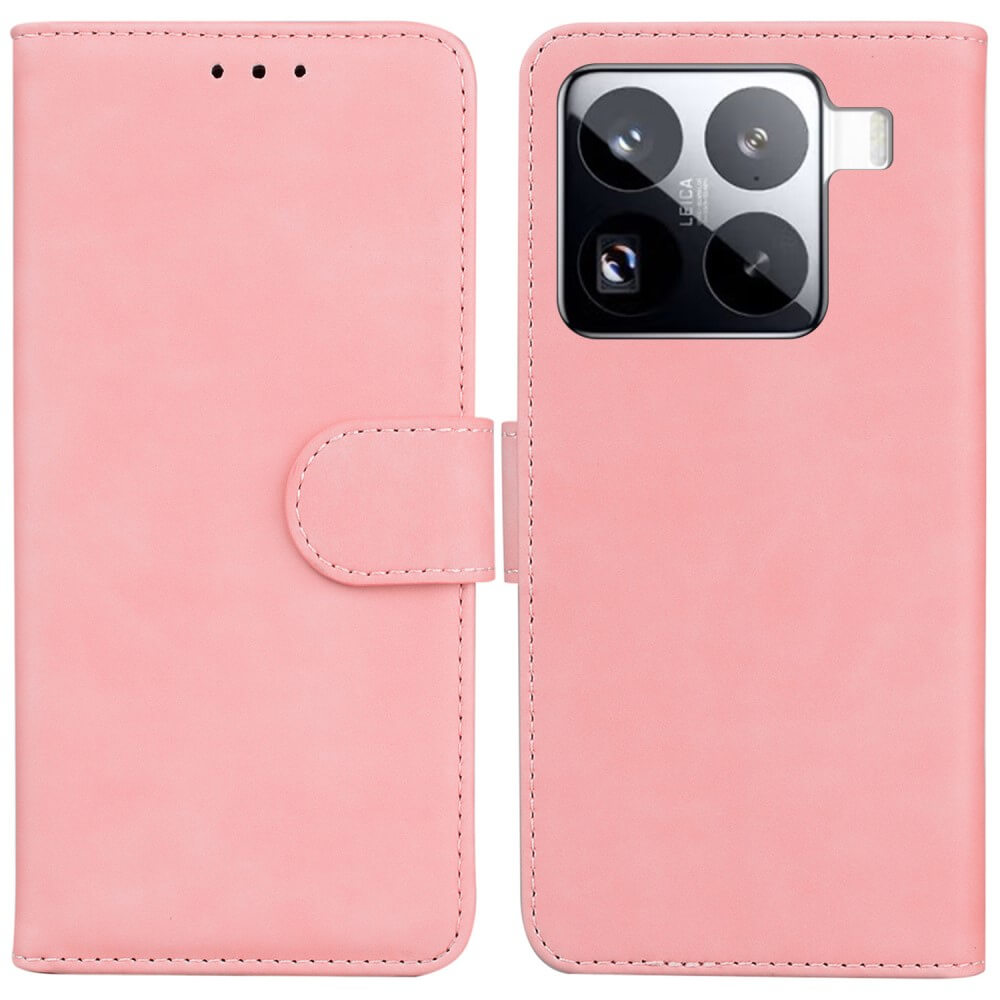 Xiaomi 15 Pro - Solide Leder Etui Hülle