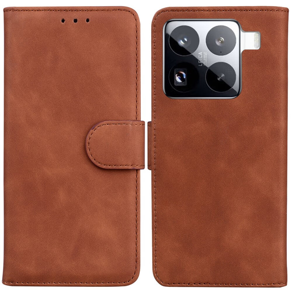 Xiaomi 15 Pro - Solide Leder Etui Hülle