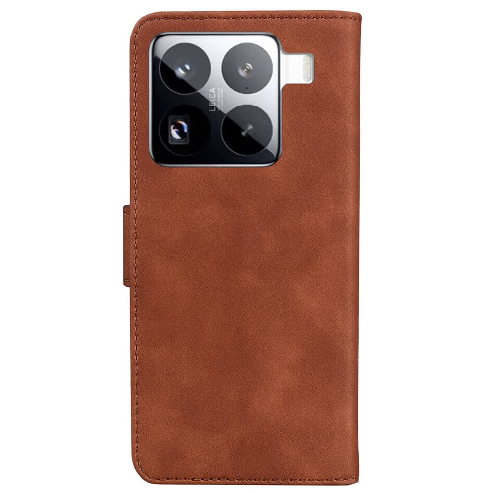Xiaomi 15 Pro - Solide Leder Etui Hülle