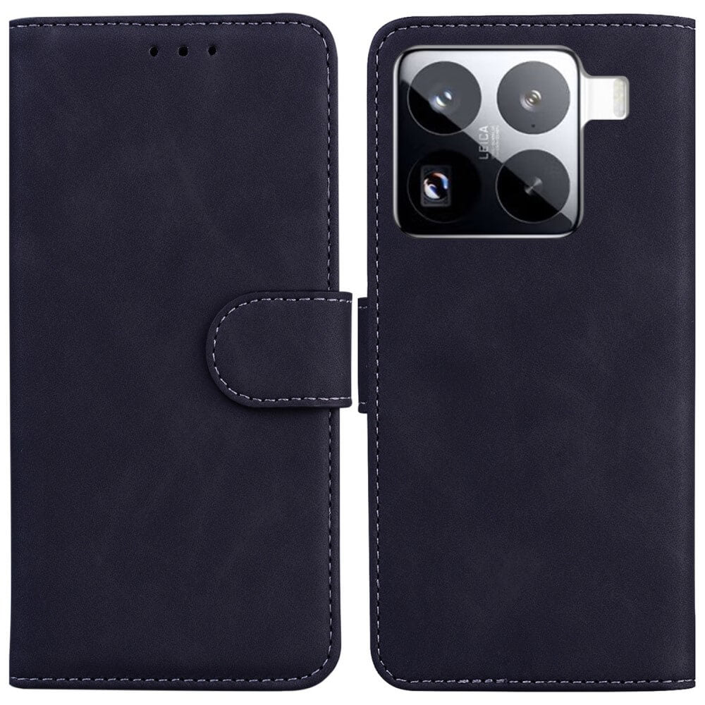 Xiaomi 15 Pro - Solide Leder Etui Hülle