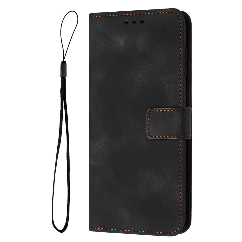 Galaxy A26 5G - Custodia in pelle scamosciata dal design vintage