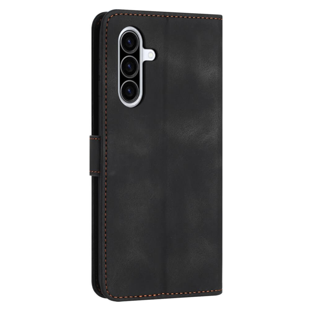 Galaxy A26 5G - Custodia in pelle scamosciata dal design vintage