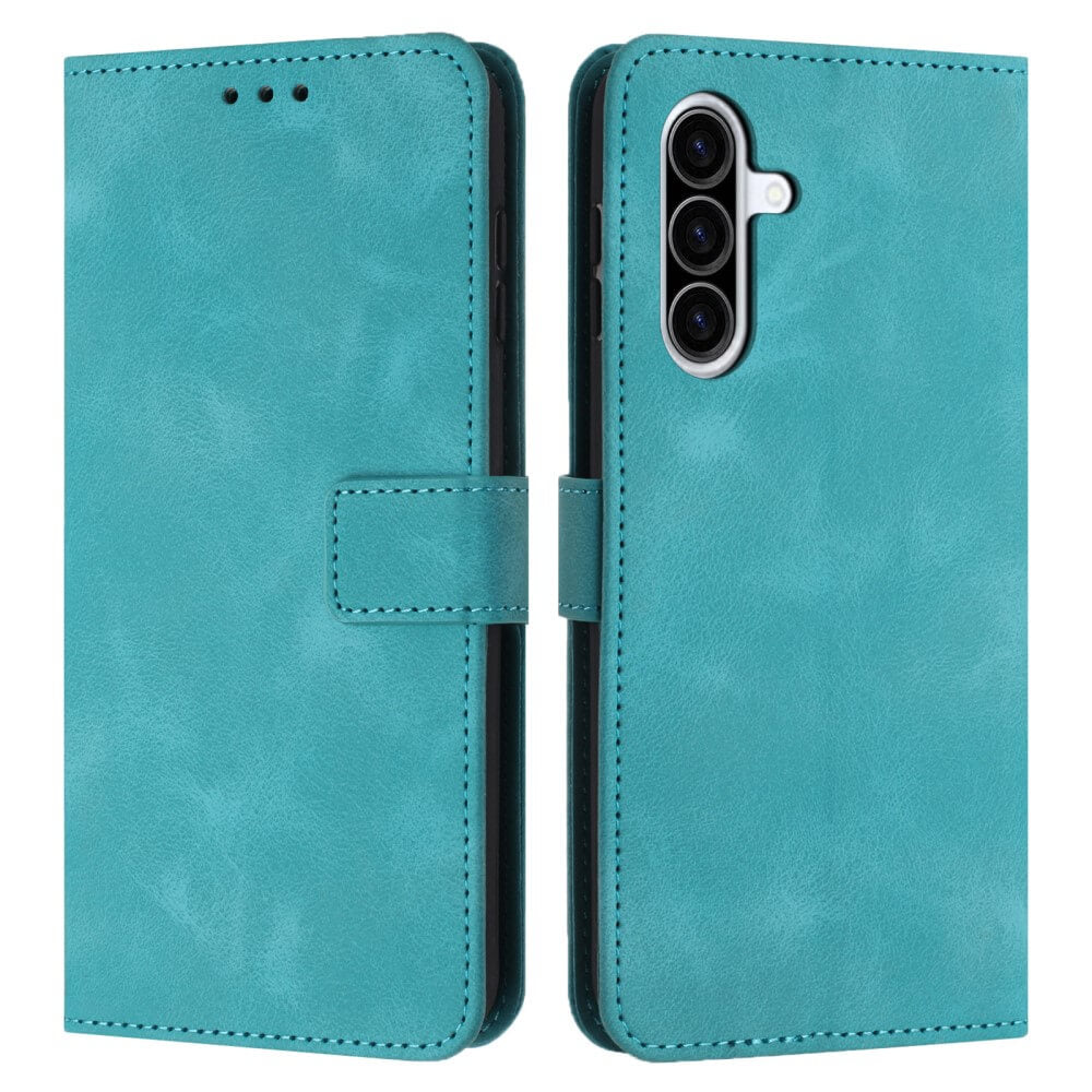 Galaxy A26 5G - Custodia in pelle scamosciata dal design vintage