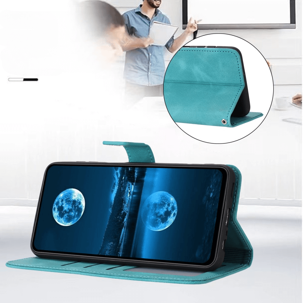 Galaxy A26 5G - Custodia in pelle scamosciata dal design vintage