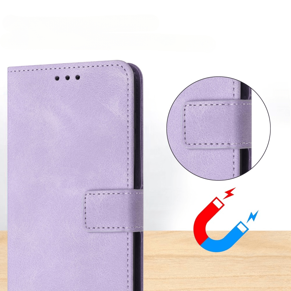 Galaxy A36 5G / A56 5G - Custodia in pelle scamosciata dal design vintage