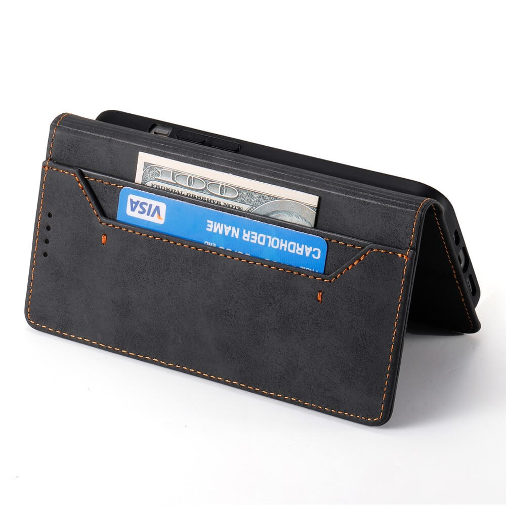 Google Pixel 9a - Custodia flip con blocco RFID