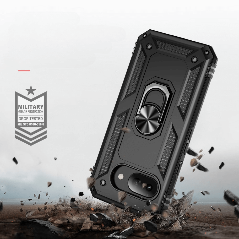 Google Pixel 9a - Robust Back Cover With Kickstand