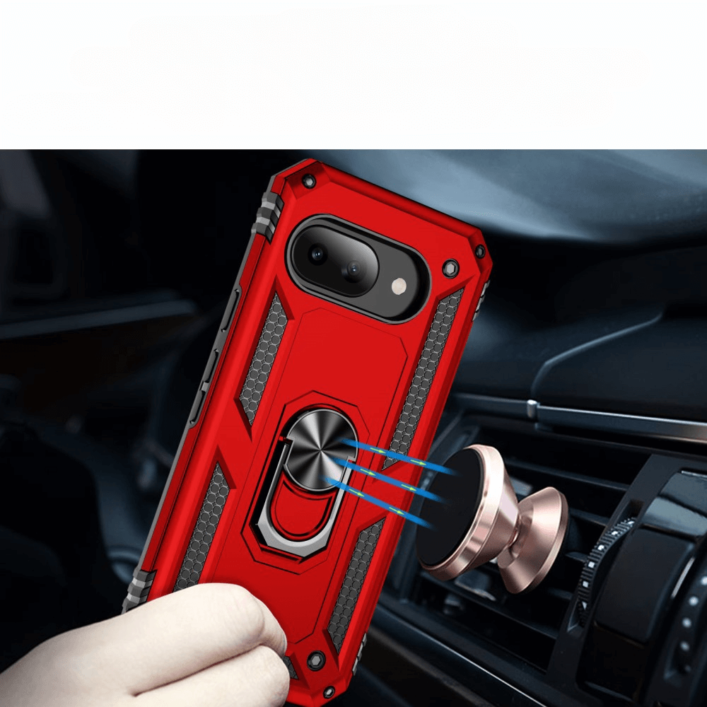 Google Pixel 9a - Robust Back Cover With Kickstand