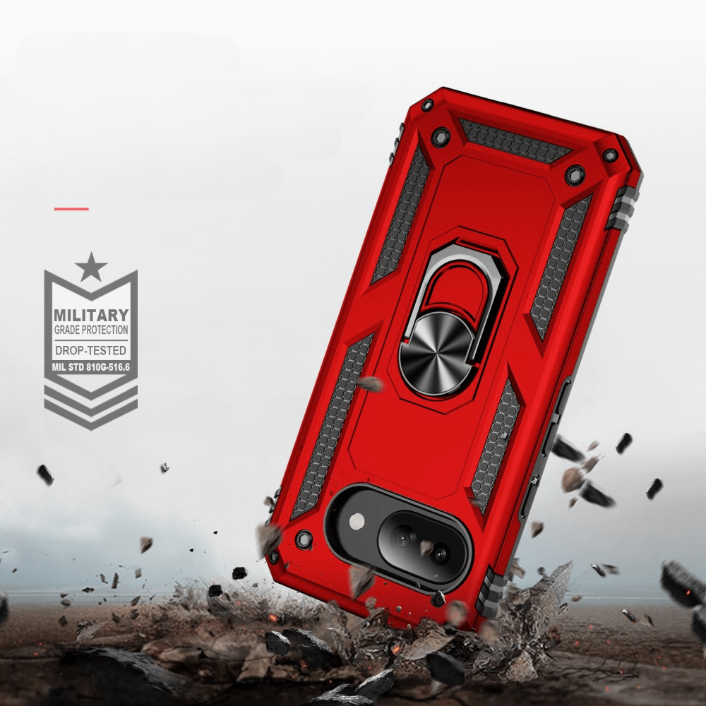 Google Pixel 9a - Robust Back Cover With Kickstand