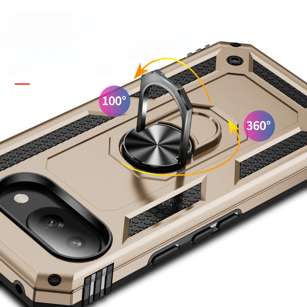 Google Pixel 9a - Robust Back Cover With Kickstand