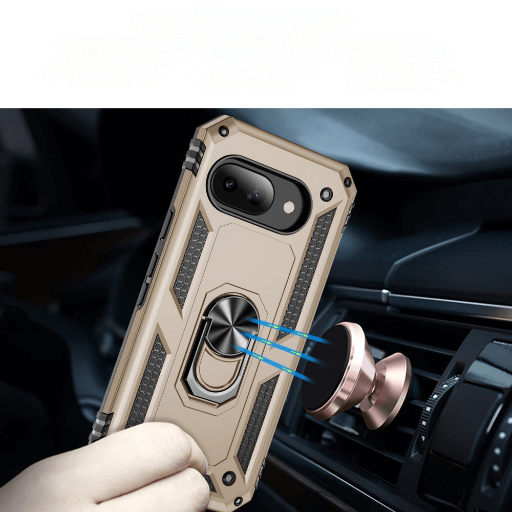 Google Pixel 9a - Robust Back Cover With Kickstand