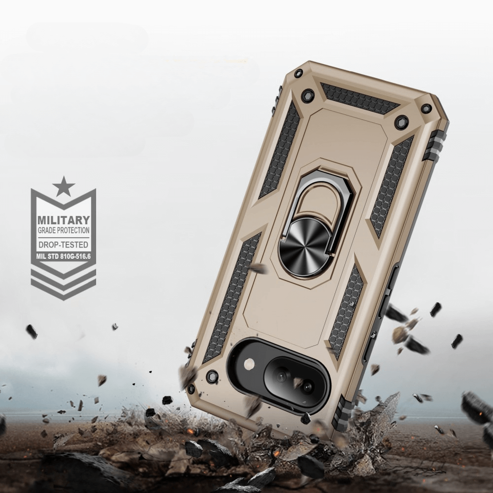 Google Pixel 9a - Robust Back Cover With Kickstand