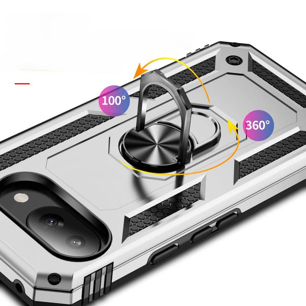 Google Pixel 9a - Robust Back Cover With Kickstand
