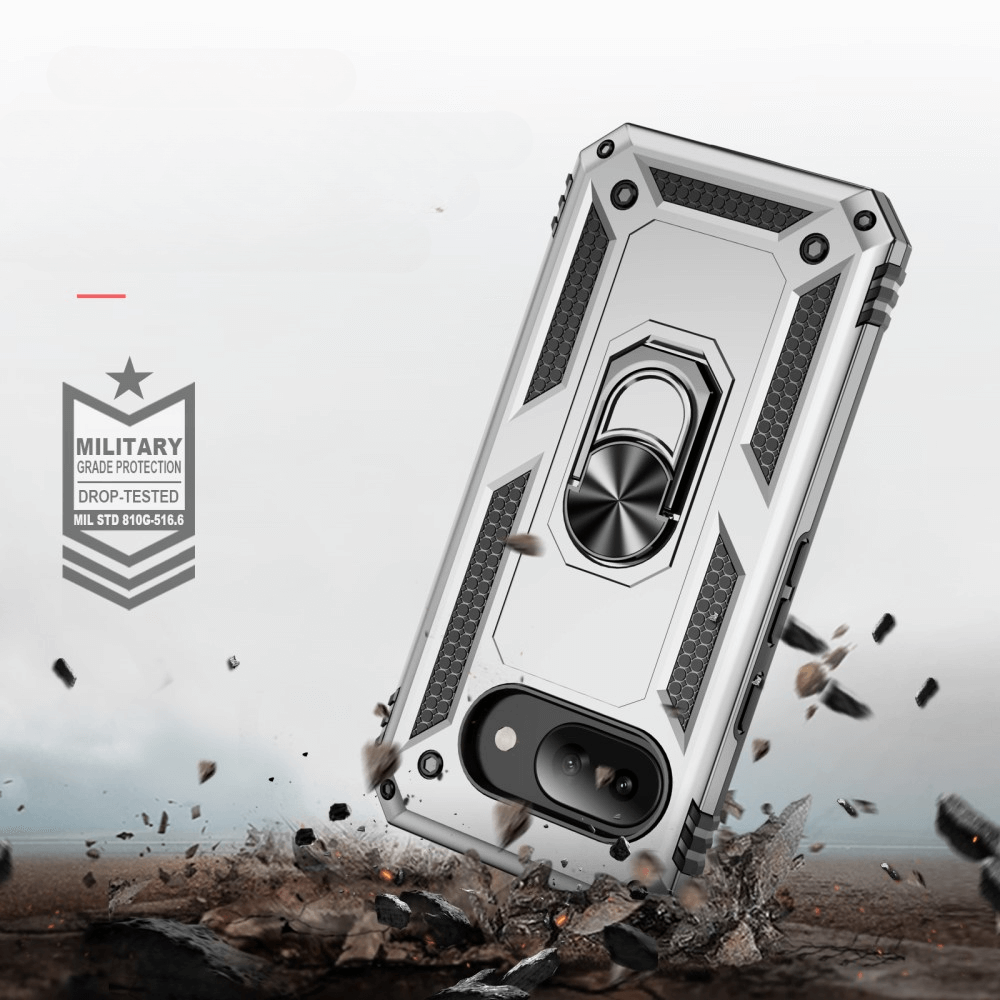 Google Pixel 9a - Robust Back Cover With Kickstand