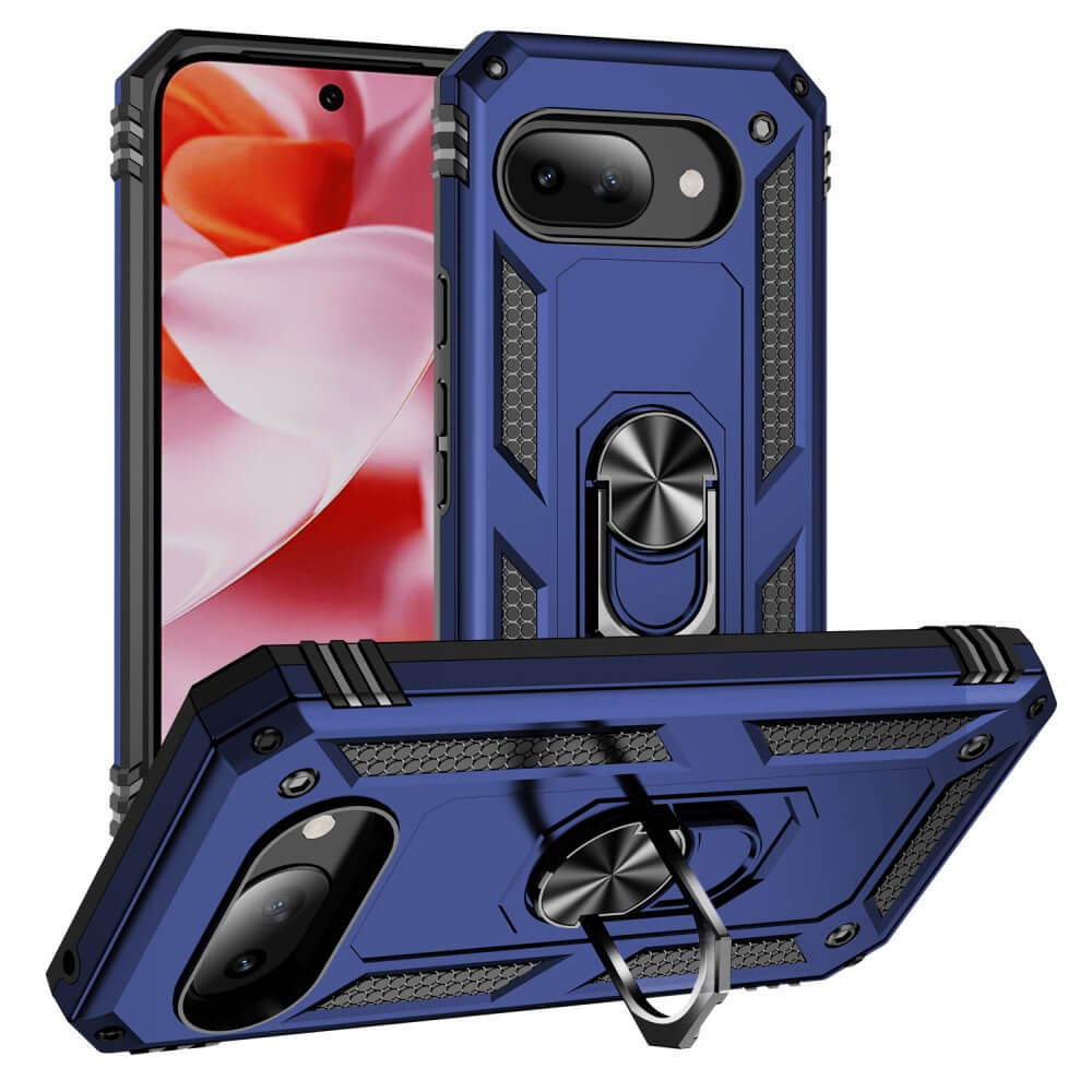 Google Pixel 9a - Robust Back Cover With Kickstand