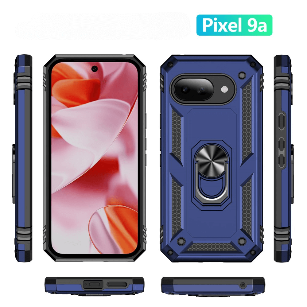 Google Pixel 9a - Robust Back Cover With Kickstand