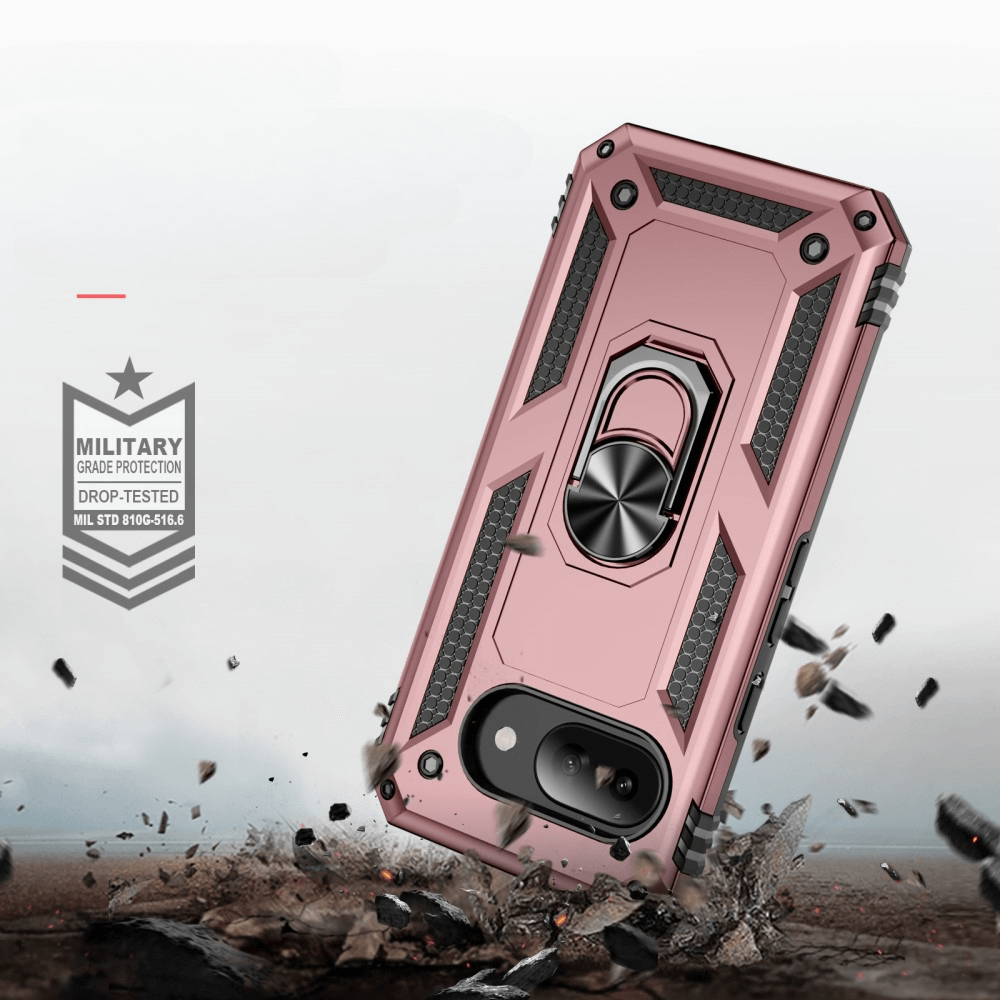 Google Pixel 9a - Robust Back Cover With Kickstand