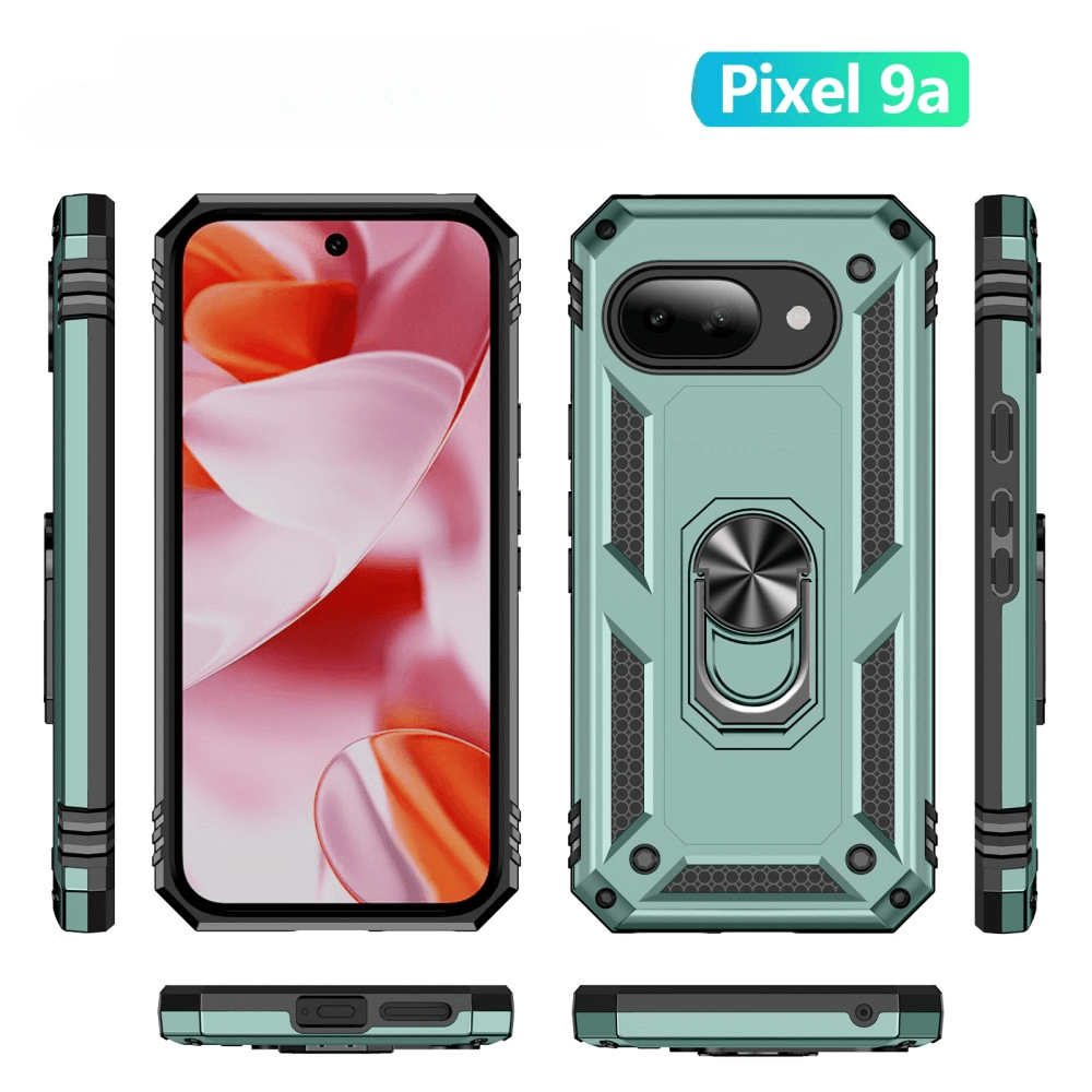 Google Pixel 9a - Robust Back Cover With Kickstand