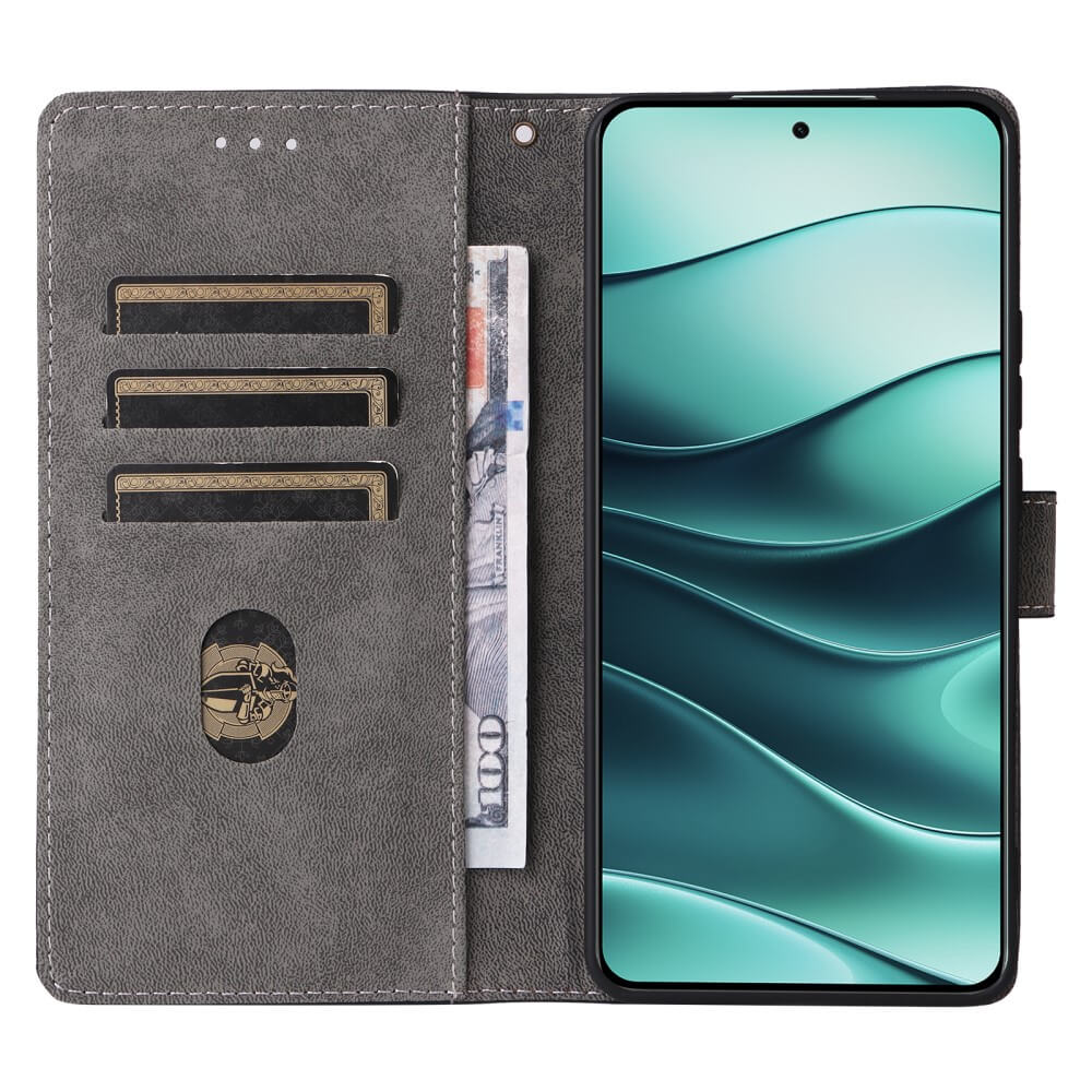 Xiaomi Redmi Note 14 5G - Ledertasche mit RFID Blocker