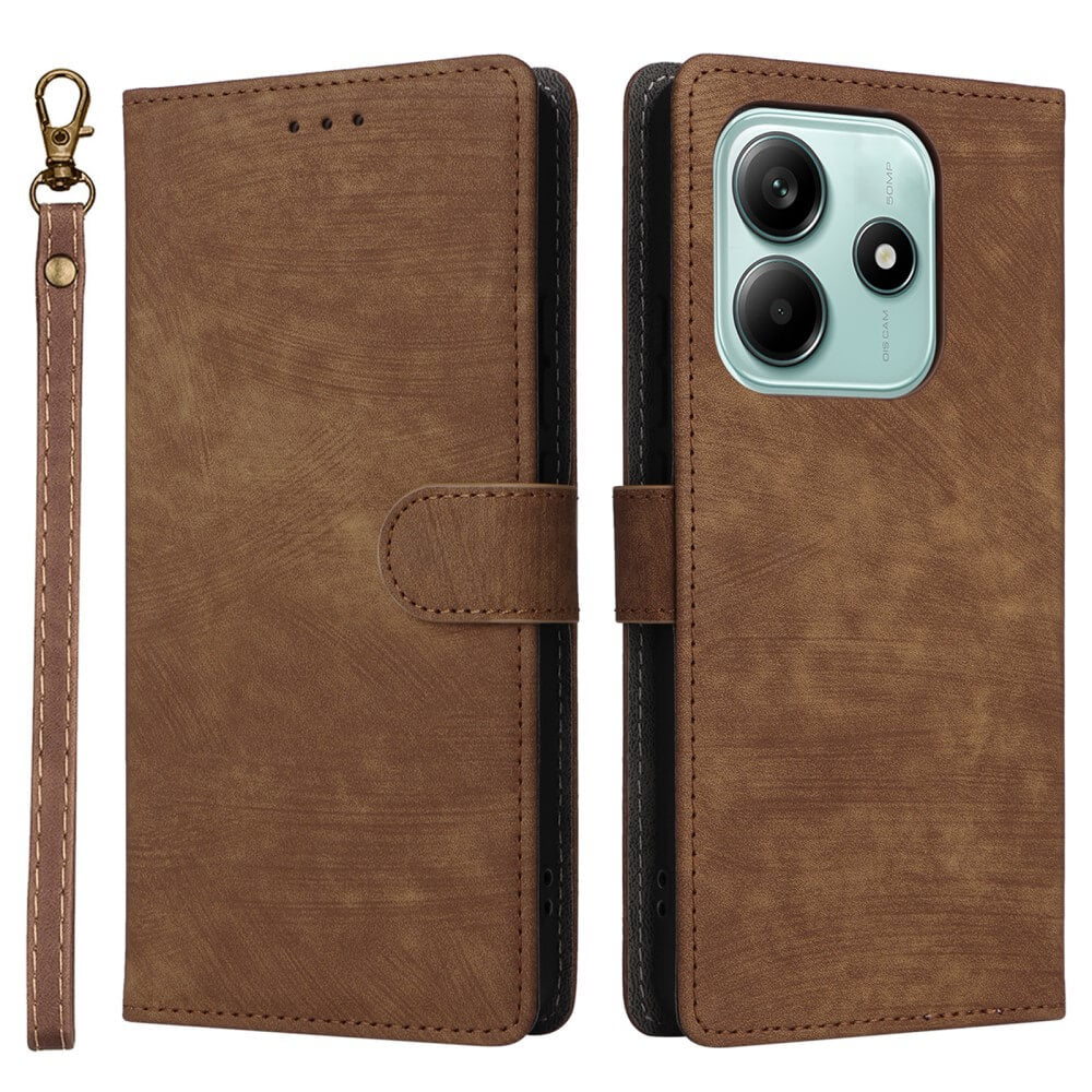 Xiaomi Redmi Note 14 5G - Ledertasche mit RFID Blocker