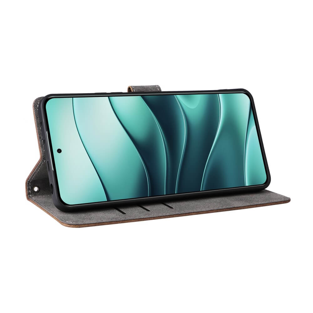 Xiaomi Redmi Note 14 5G - Ledertasche mit RFID Blocker
