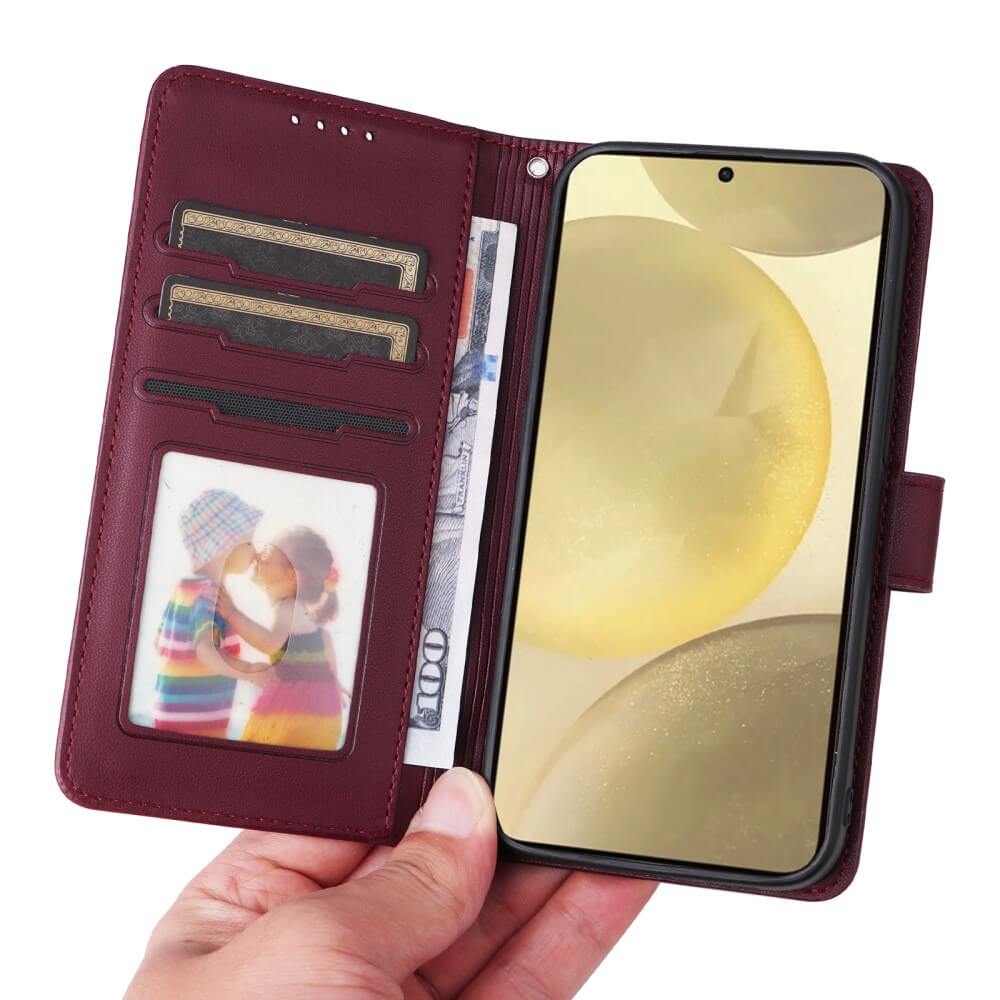 Galaxy S25 - Teilbare Brieftasche 2-in-1 Handyhülle