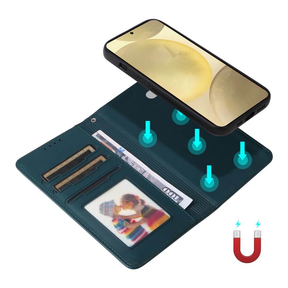 Galaxy S25 - Teilbare Brieftasche 2-in-1 Handyhülle