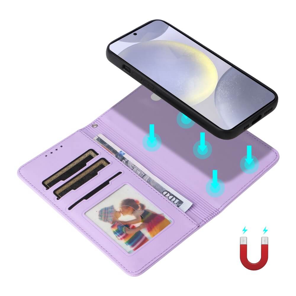 Galaxy S25+ Plus - Teilbare Brieftasche 2-in-1 Handyhülle