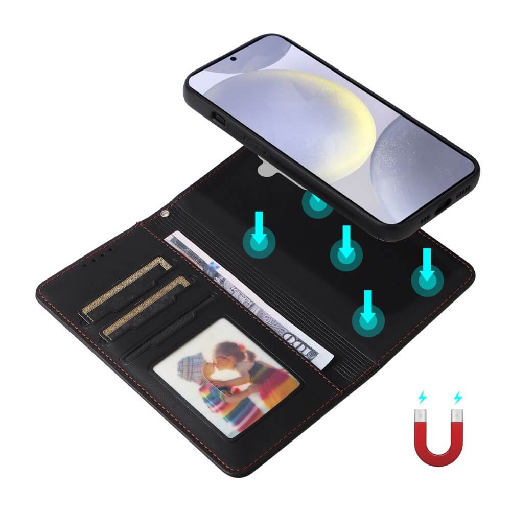Galaxy S25+ Plus - Teilbare Brieftasche 2-in-1 Handyhülle