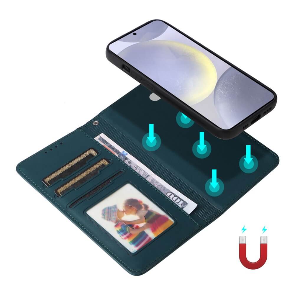 Galaxy S25+ Plus - Teilbare Brieftasche 2-in-1 Handyhülle