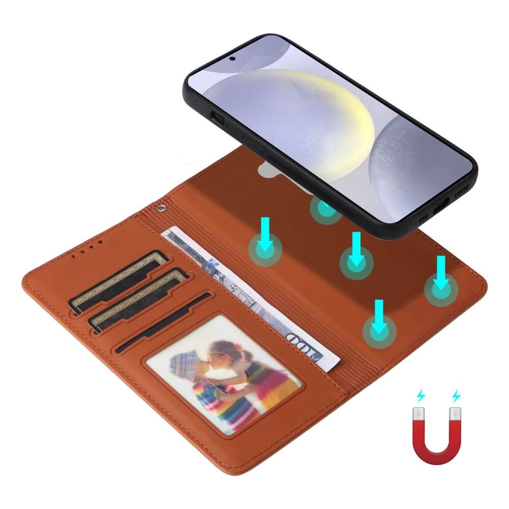 Galaxy S25+ Plus - Teilbare Brieftasche 2-in-1 Handyhülle