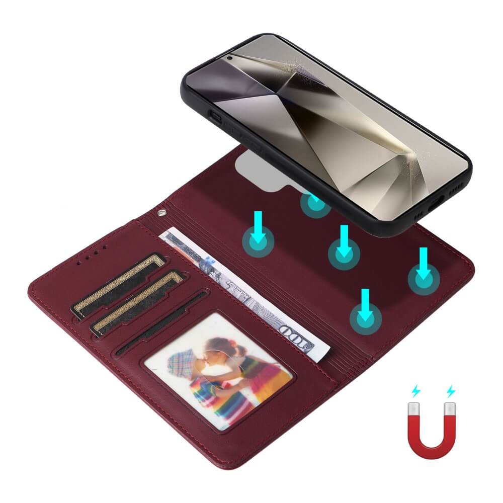 Galaxy S25 Ultra - Divisible Wallet 2-in-1 Phone Case