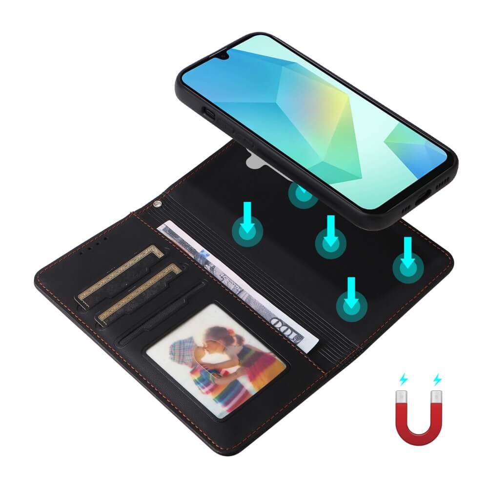 Galaxy A16 - Custodia portafoglio divisibile 2 in 1
