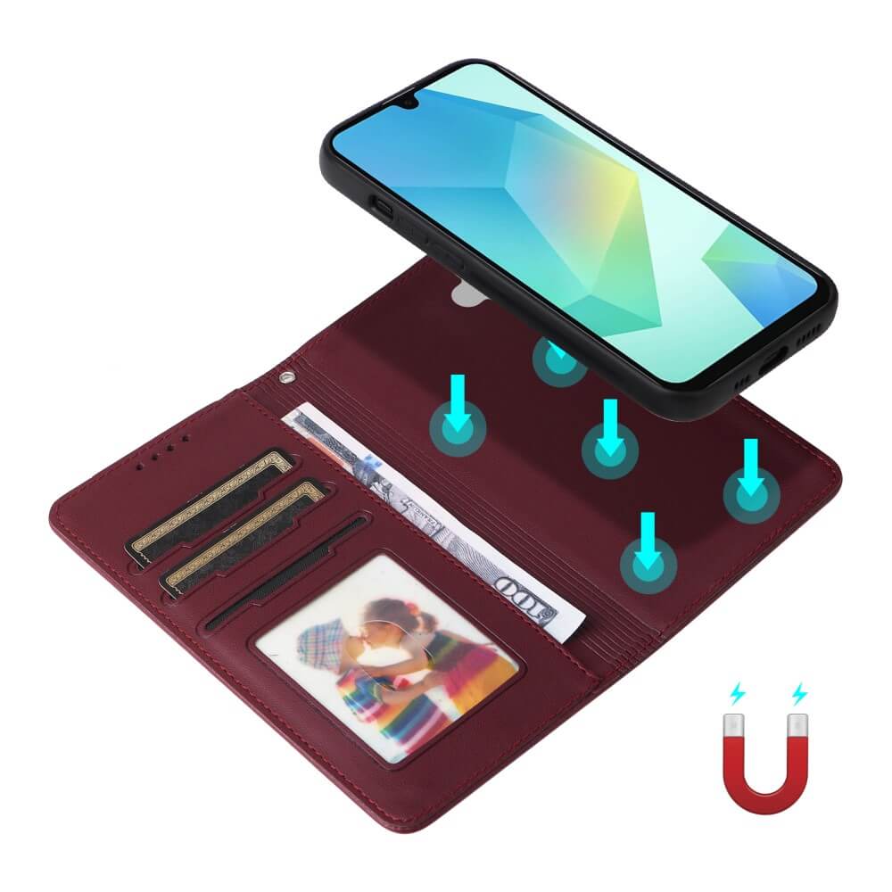 Galaxy A16 - Custodia portafoglio divisibile 2 in 1