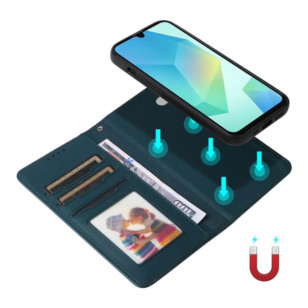Galaxy A16 - Custodia portafoglio divisibile 2 in 1